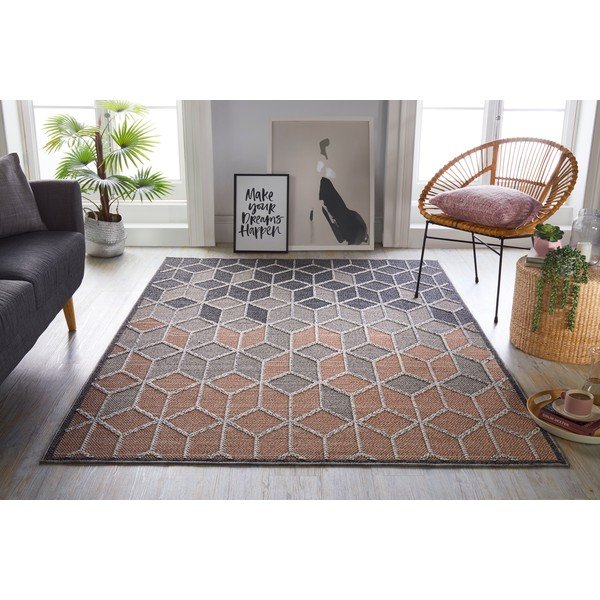 Hall ja roosa vaip Dartmouth, 160 x 230 cm - Flair Rugs-image-1