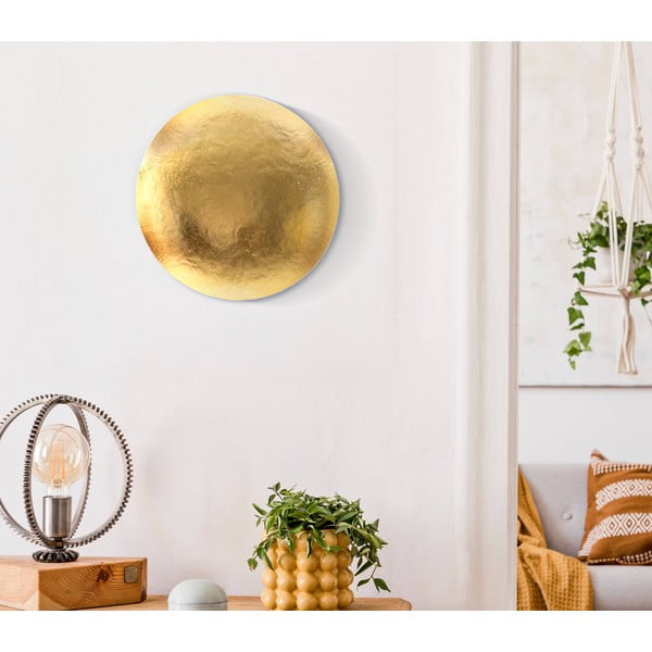 Kuldne seinalamp Goldy Round - Mauro Ferretti-image-1