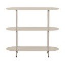 Beež metallist riiul 90x81x31 cm Rieti - House Nordic