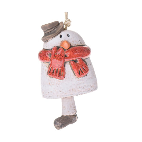 Keraamiline jõulukaunistus 10 cm Snowman – Dakls