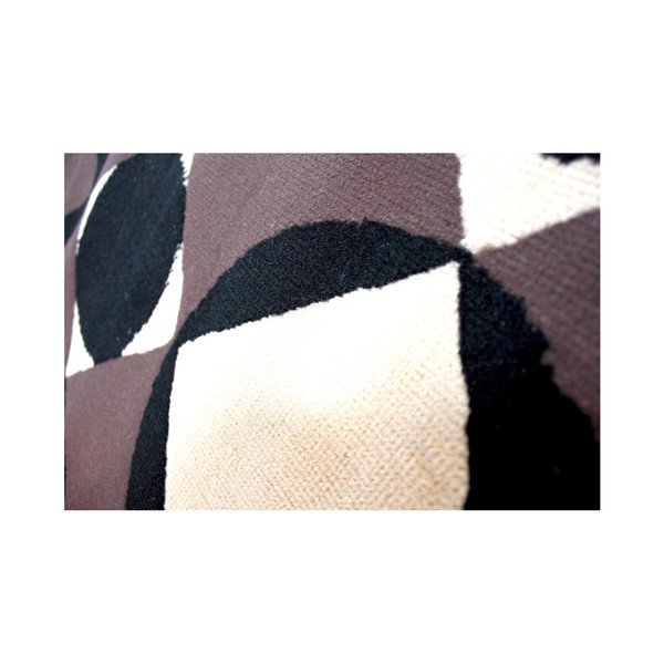 Tmavě hnědý koberec Flair Rugs Carnaby Chocolate, 60 x 110 cm-image-1