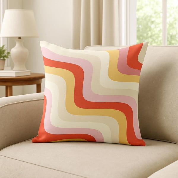 Padjakate 43x43 cm Creamy Raspberry Swirl – Mila Home-image-3