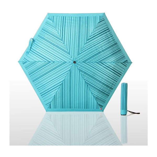 Skládací deštník Waterlock, modrý