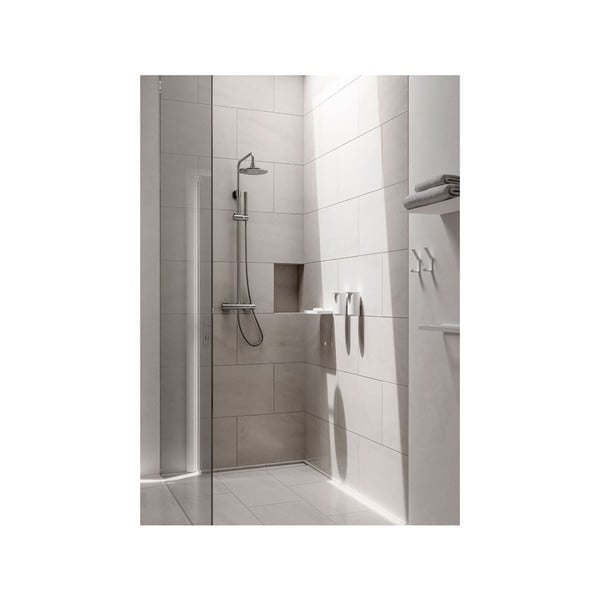 Valge metallist seinale paigaldatav seebidosaator 200 ml Rim - Zone-image-4