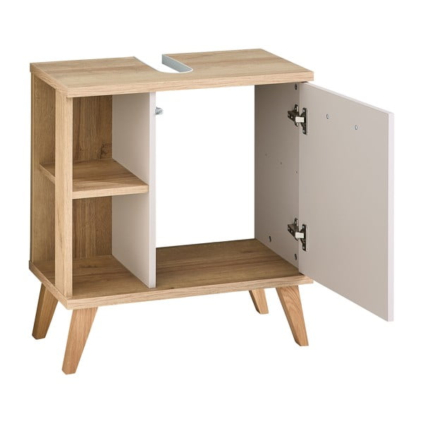 Kreemi tammespoonist valamukapp 60,5x65 cm Quickset 966 - Pelipal-image-2