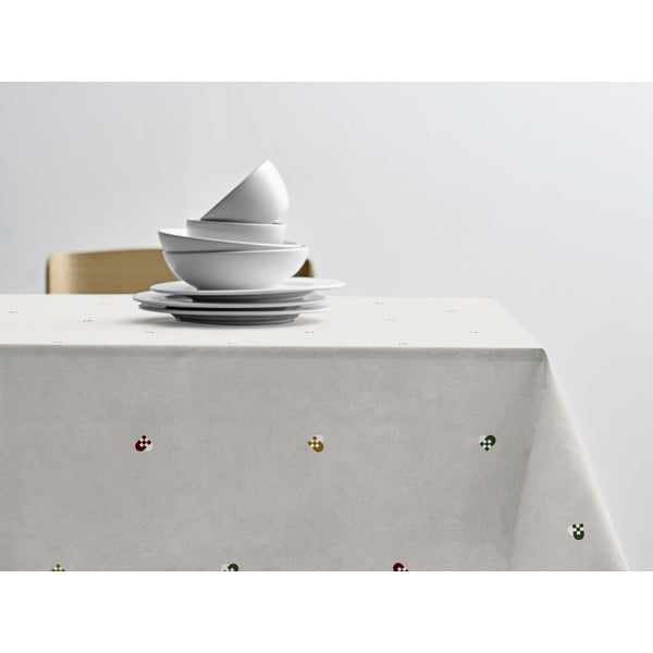 Puuvillane laudlina 140x220 cm Hearts Embloidery - Södahl-image-1