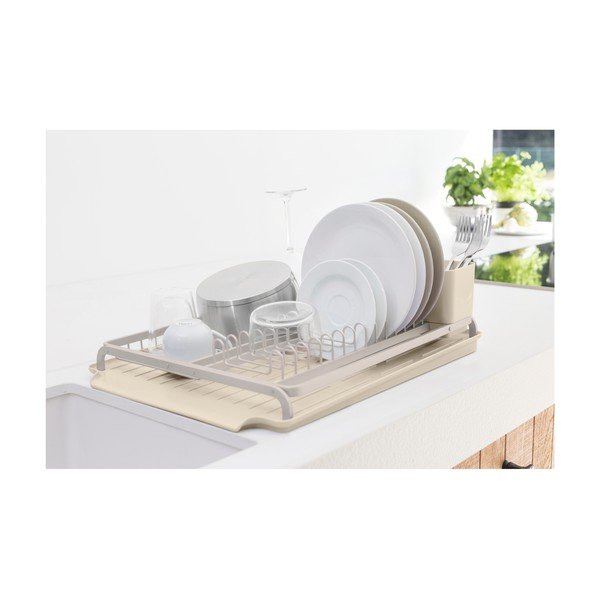 Beež metallist drenaaž 49x38,5 cm - Brabantia-image-1
