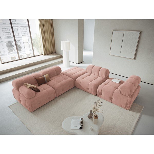 Heleroosa diivanimoodul Ferento - Cosmopolitan Design-image-1