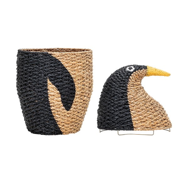 Lastele mõeldud kaanega hoiukorv Tazia - Bloomingville Mini-image-1