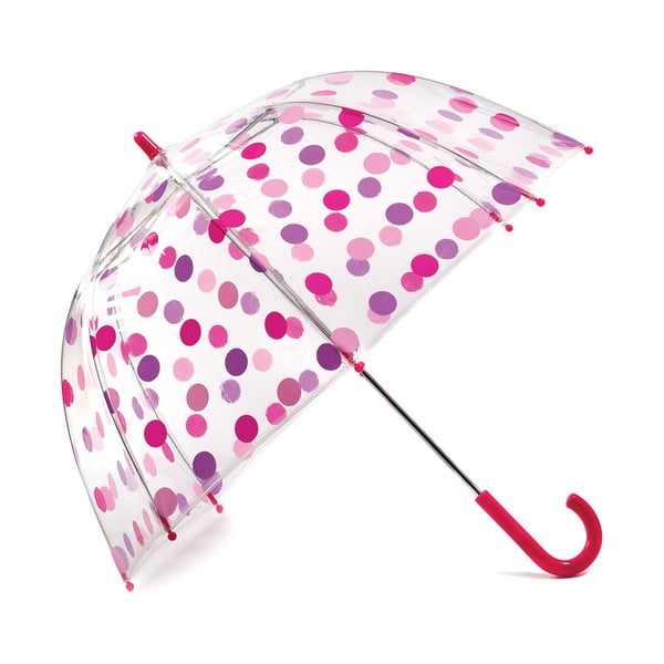 Dětský deštník Polka Dot pink and purple