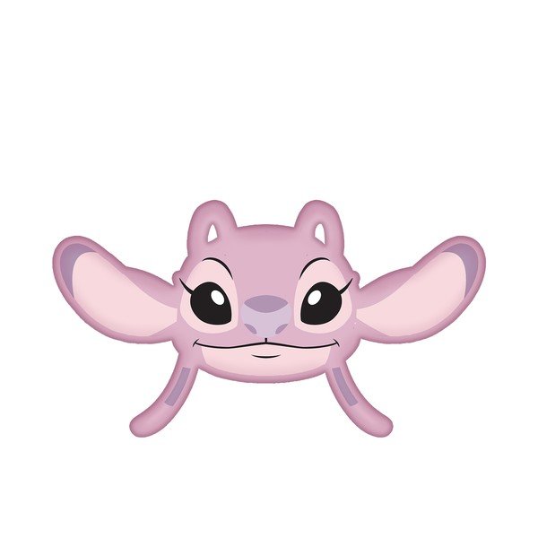 Fliisist laste padi 41x32 cm Lilo and Stitch "Angel Pink" - Jerry Fabrics-image-3