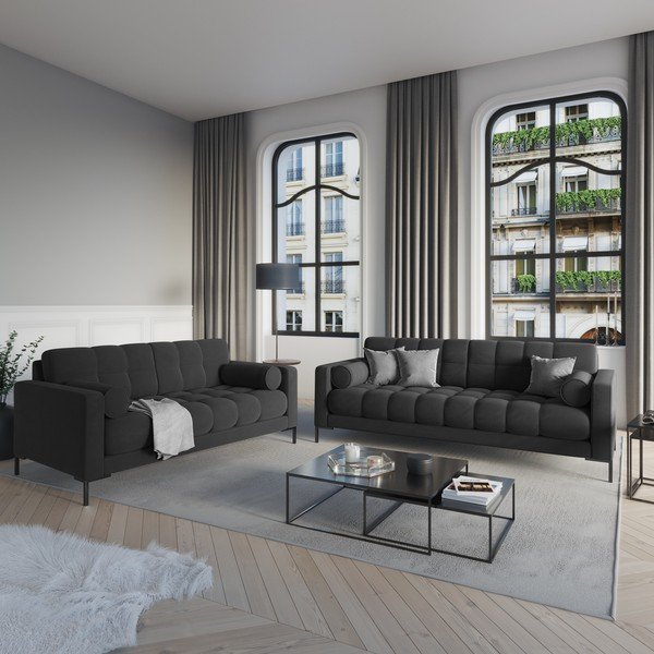 Tumehall sametne diivan Bali - Cosmopolitan Design-image-1