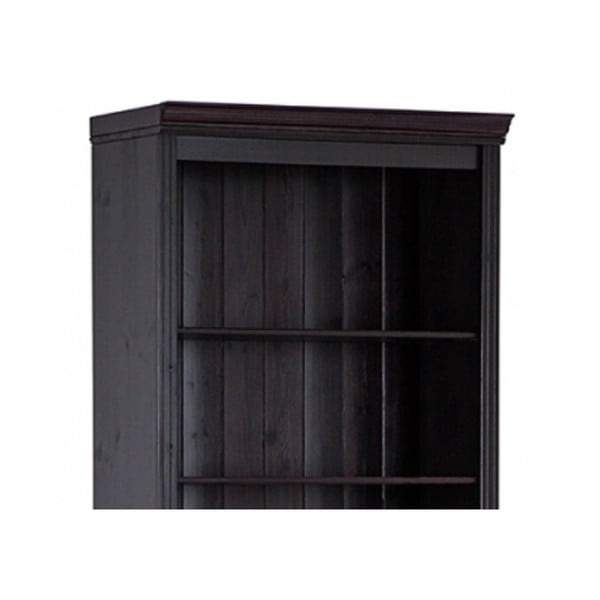 Pruun männipuidust raamaturiiul 74x223 cm Anita - Støraa-image-3