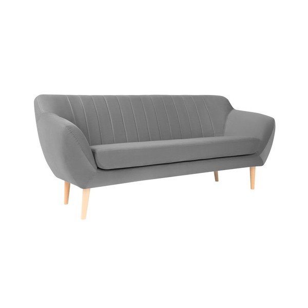 Hall sametne diivan , 188 cm Sardaigne - Mazzini Sofas-image-2