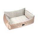 Kuldne koeravoodi 100x70 cm Dog Fantasy Lux Platinum - Plaček Pet Products