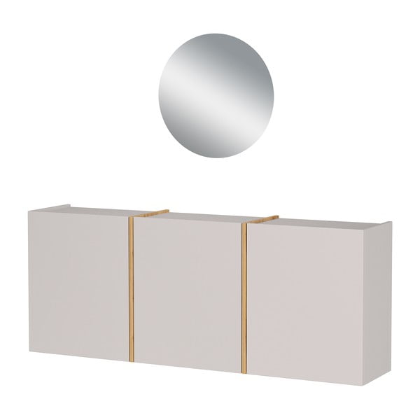 Kreem esikukomplekt 138x200x27 cm Libbiano - Germania