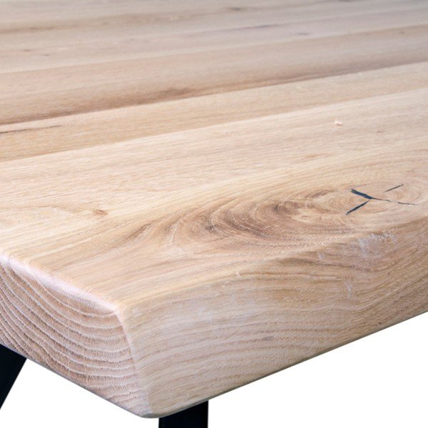 Jídelní stůl z dubového dřeva House Nordic Cannes White Oiled, 220 x 100 cm-image-2