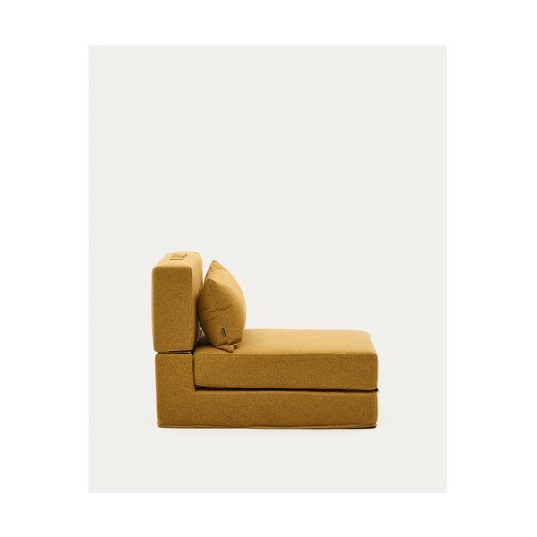 Sinepivärvi lamamistool Arty - Kave Home-image-4