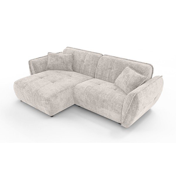 Beež šenillist nurgadiivan (vasak nurk) Nelia - Ropez-image-2