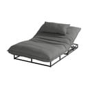 Tumehall metallist polsterdatud aiatool Emma - Hartman