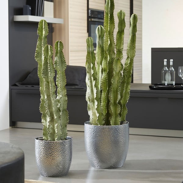 Keraamika lillepoti kate  ø 27 cm Boston Metallic – Big pots-image-1