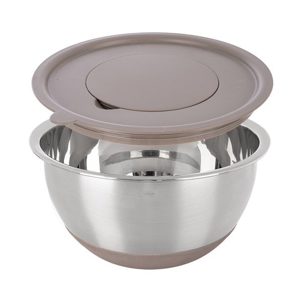 Roostevabast terasest kauss hõbedases värvitoonis ø 26 cm Beige - Orion-image-3