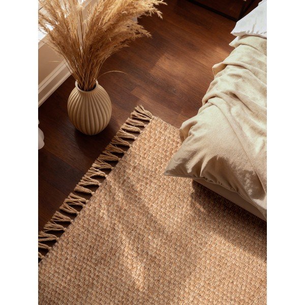 Käsitsi kootud džuudist vaip naturaalses värvitoonis 200x300 cm Fjord - Hanse Home-image-2