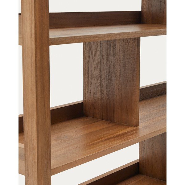 Tiigipuidust raamaturiiul 150x185 cm Sashi - Kave Home-image-3