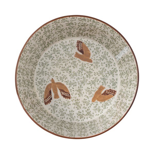 Roheline keraamiline kauss ø 28 cm Hezha - Bloomingville-image-4