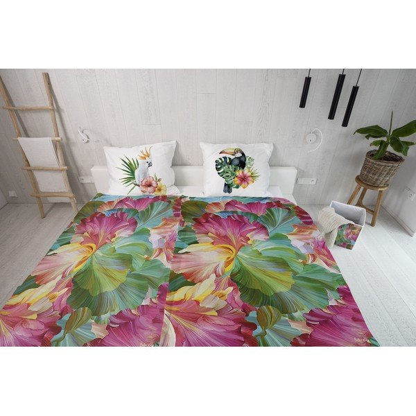 Puuvill-satiinist voodipesu üheinimesevoodile 140x200 cm Vibrant Colours – Butter Kings-image-3