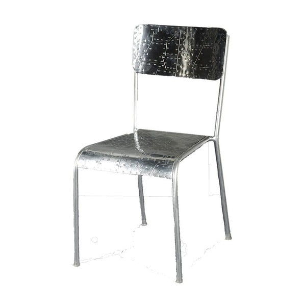 Židle Antique, stříbrná