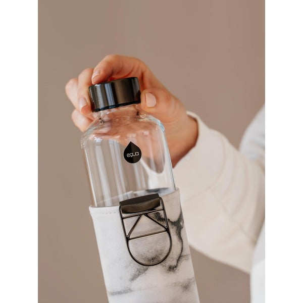 Valge-must reisiklaasist pudel 0,75 l Mismatch - Equa-image-4