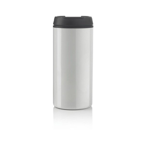 Bílý termohrnek XD Design Metro, 300 ml