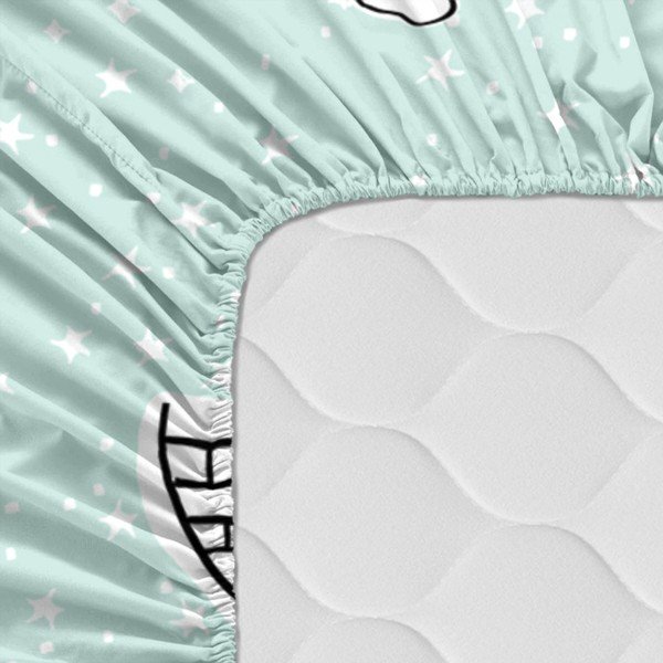 Laste puuvillane lina , 90 x 200 cm Igloo - Moshi Moshi-image-4