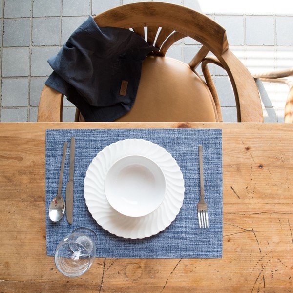 Sinine taldriku alusmüts, 45 x 33 cm - Tiseco Home Studio-image-1