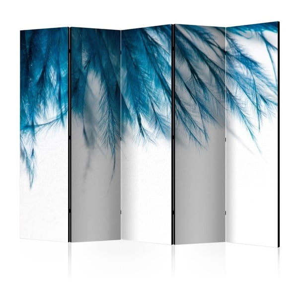 Paraván Artgeist Sapphire Feather, 225 x 172 cm
