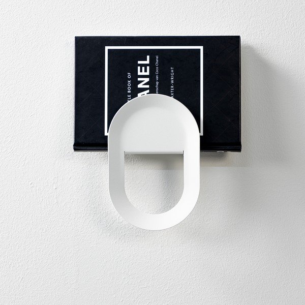 Valge terasest seinakonks Coucou - Spinder Design-image-1