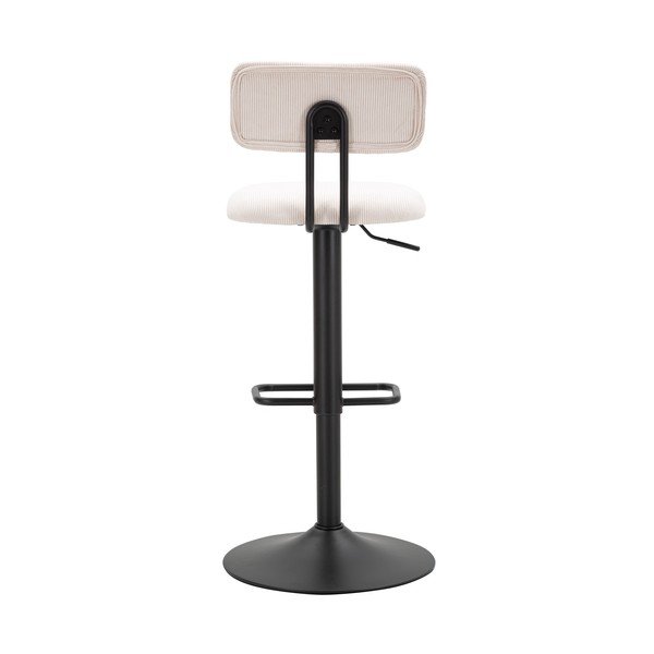 Valge-must reguleeritav baaritool (istme kõrgus 61 cm) Tina - Mauro Ferretti-image-3