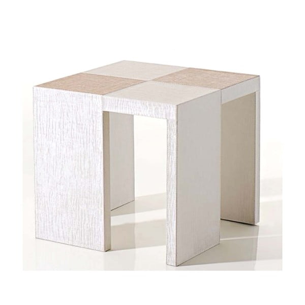 Odkládací stolek Table Side White