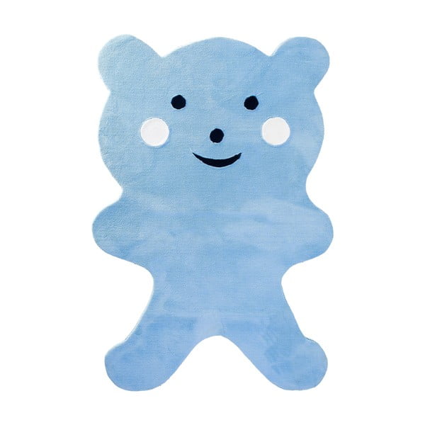 Dětský koberec Mavis Teddy Bear Blue, 100x150 cm