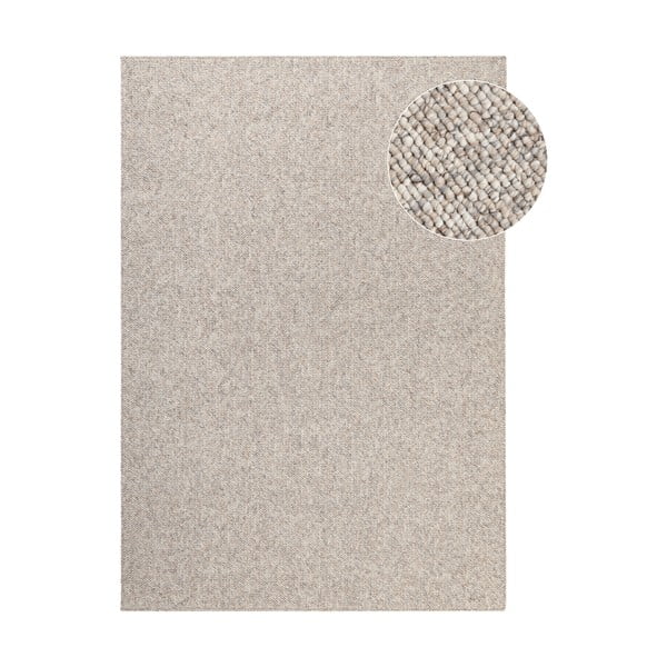 Hall-kreem pestav vaip 240x340 cm Rocco Dark Cream - Elle Decoration