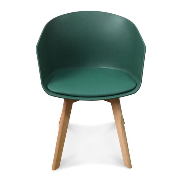 Sada 2 zelených židlí Opjet Paris Scandinave