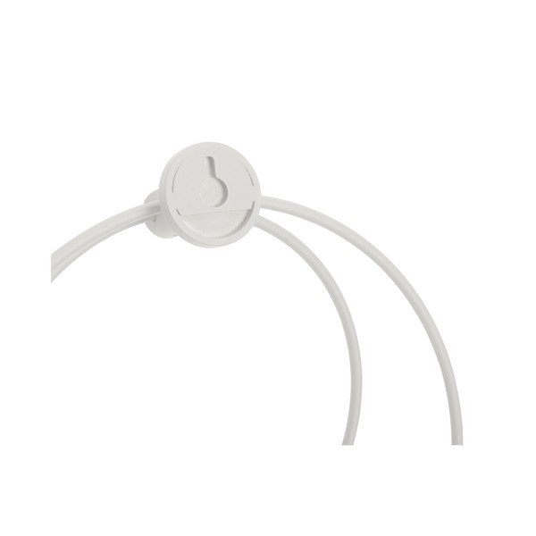 Seinale paigaldatav metallist rätikuhoidja Loop - Hübsch-image-3