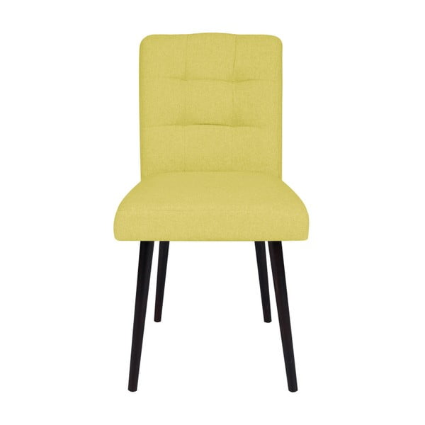 Žlutá židle Micadoni Home Amoroso