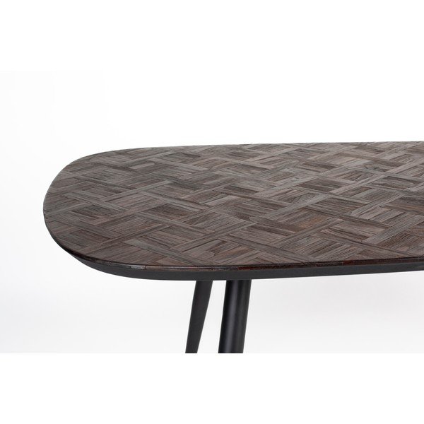 Tiikpuust söögilaud 90x180 cm Webster - White Label-image-3