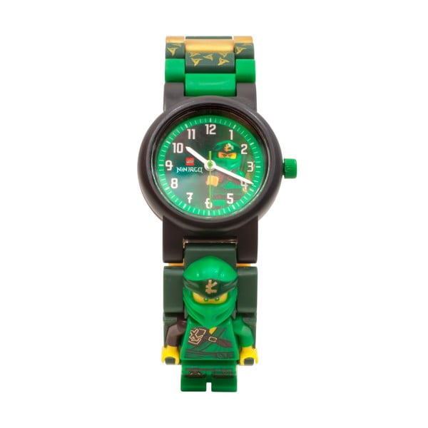 Roheline käekell kokkupandava rihmaga ja NINJAGO Lloyd minifiguuriga - LEGO®-image-1