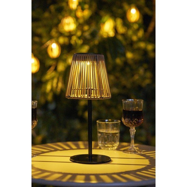 Kaasaskantav päikeseenergial töötav LED-õuelamp ø 14 cm Salford - House Nordic-image-2