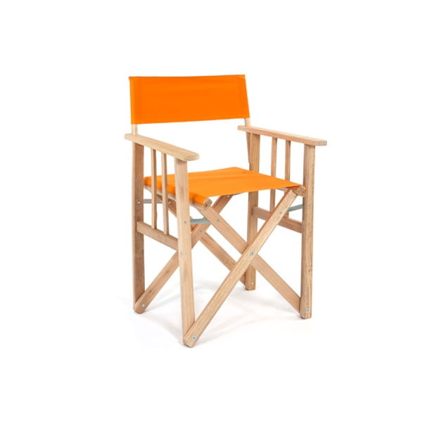 Skládací židle Director, oranžová
