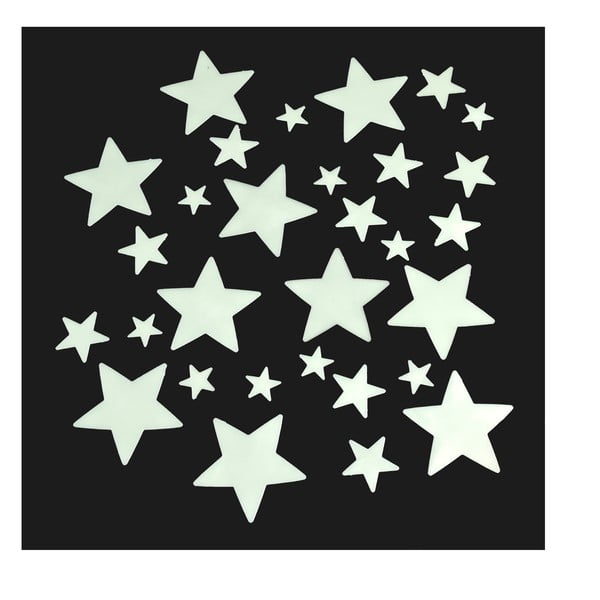 Pimedas helendav kleepsude komplekt Space Age - Rex London-image-2