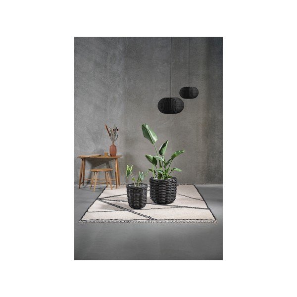 Rotangist lillepotid 2tk komplektis ø 52 cm Vilda - Villa Collection-image-1